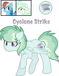 Size: 447x569 | Tagged: safe, artist:saukapie, derpibooru import, oc, pegasus, pony, magical lesbian spawn, male, offspring, parent:rainbow dash, parent:vapor trail, parents:vapordash, simple background, solo, stallion, transparent background