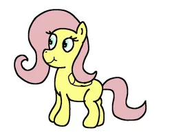 Size: 1000x800 | Tagged: safe, artist:amateur-draw, derpibooru import, fluttershy, pegasus, pony, 1000 hours in ms paint, downvote bait, female, mare, missing cutie mark, ms paint, simple background