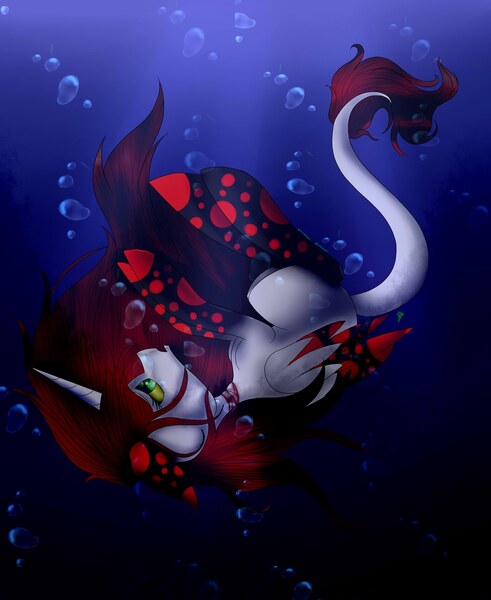 Size: 2000x2442 | Tagged: semi-grimdark, artist:acidrainbow1997, derpibooru import, oc, oc:acid dash, alicorn, pony, alicorn oc, asphyxiation, bubble, drowning, imminent death, solo, speedpaint, underwater, vent art, water