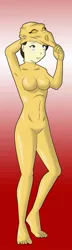 Size: 581x2012 | Tagged: suggestive, artist:vytz, derpibooru import, sunset shimmer, oc, oc:ceri, human, equestria girls, armpits, bodysuit, breasts, clothes, commission, cosplay, costume, crossdressing, fake breasts, featureless breasts, featureless crotch, hood, male to female, mask, masking, rule 63, sequence