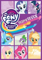 Size: 1064x1500 | Tagged: alicorn, amazon.com, applejack, derpibooru import, dvd, dvd cover, fluttershy, mane seven, mane six, pinkie pie, rainbow dash, rarity, safe, season 7, spike, twilight sparkle, twilight sparkle (alicorn)