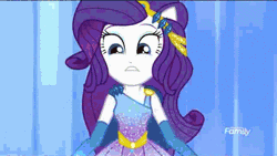 Size: 544x307 | Tagged: semi-grimdark, derpibooru import, edit, edited screencap, editor:zeppo, screencap, cloudy kicks, lyra heartstrings, rarity, sophisticata, vignette valencia, equestria girls, equestria girls series, rollercoaster of friendship, animated, bad end, dismemberment, geode of shielding, i can't believe it's not superedit, laser, mobile phone, oops, phone, ponied up