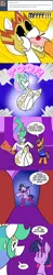 Size: 576x2952 | Tagged: suggestive, artist:pembroke, derpibooru import, daybreaker, princess celestia, twilight sparkle, oc, oc:cold front, pony, awkward, comic, scalebreaker, sunbutt, thighlight sparkle, thiklestia, thunder thighs, timing