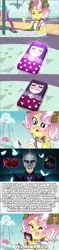 Size: 640x2722 | Tagged: safe, derpibooru import, edit, edited screencap, screencap, vignette valencia, equestria girls, rollercoaster of friendship, akumatized, hawk moth, miraculous ladybug, text