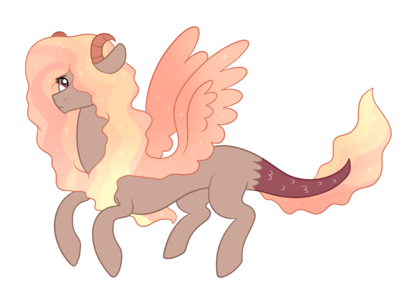 Size: 1024x744 | Tagged: artist:ashidaii, derpibooru import, draconequus, female, hybrid, interspecies offspring, oc, oc:solstice, offspring, parent:discord, parent:princess celestia, parents:dislestia, safe, simple background, solo, transparent background