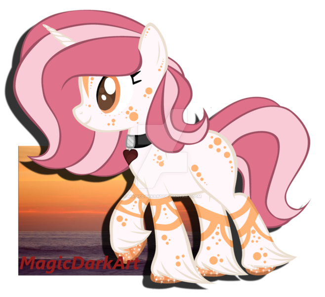 Size: 1024x934 | Tagged: safe, artist:magicdarkart, derpibooru import, oc, oc:rubin, unofficial characters only, original species, pony, unicorn, astral pony, female, mare, simple background, solo, transparent background