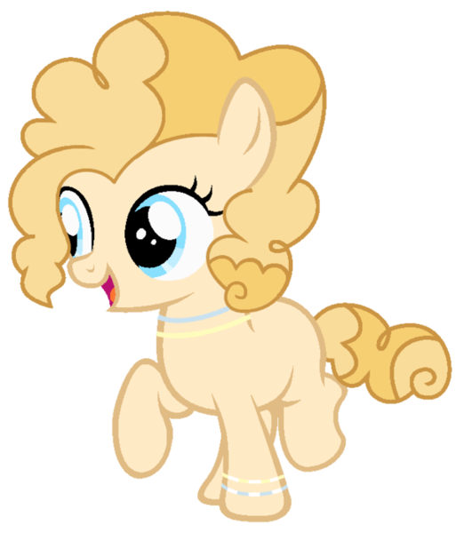 Size: 600x702 | Tagged: safe, artist:crystalponyart7669, derpibooru import, oc, oc:apple cobbler, earth pony, pony, base used, female, filly, magical lesbian spawn, offspring, parent:applejack, parent:pinkie pie, parents:applepie, simple background, solo, transparent background