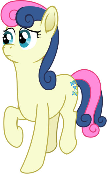 Size: 639x1038 | Tagged: safe, artist:malte279, derpibooru import, bon bon, sweetie drops, earth pony, pony, compassion, female, free to use, mare, simple background, solo, three quarter view, transparent background, vector