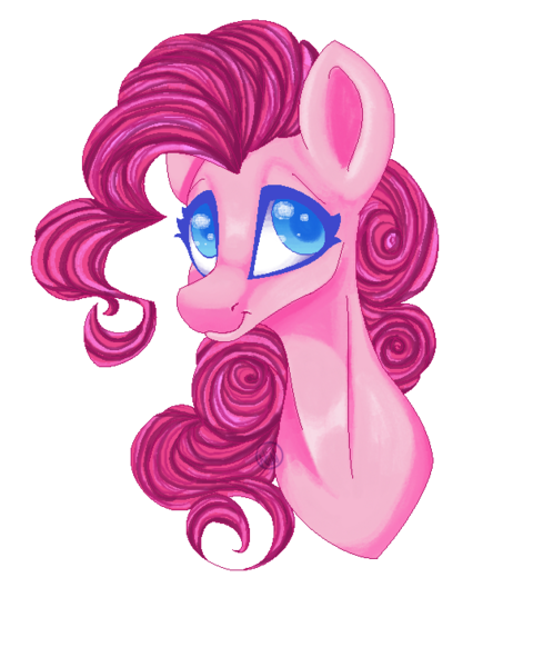 Size: 615x754 | Tagged: safe, artist:immagoddampony, derpibooru import, pinkie pie, pony, female, simple background, solo, transparent background