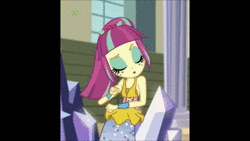 Size: 854x480 | Tagged: safe, derpibooru import, edit, edited edit, edited screencap, screencap, sour sweet, dance magic, equestria girls, spoiler:eqg specials, animated, cropped, cute, dancing, edited gif, eyes closed, female, freckles, loop, music, reversed, solo, sound, sourbetes, webm