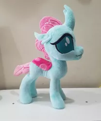 Size: 1024x1228 | Tagged: artist:plushypuppy, changedling, changeling, derpibooru import, female, irl, ocellus, photo, plushie, safe, standing