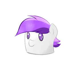 Size: 500x500 | Tagged: safe, artist:tempestdk, derpibooru import, oc, oc:puff smarts, unofficial characters only, pony, food, marshmallow, silly, simple background, solo, transparent background