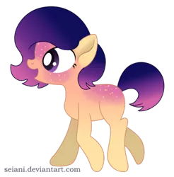 Size: 400x407 | Tagged: safe, artist:seiani, derpibooru import, oc, earth pony, pony, female, mare, simple background, solo, transparent background