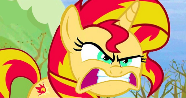 Size: 601x317 | Tagged: safe, artist:insta-pony-girl, derpibooru import, edit, edited screencap, screencap, sunset shimmer, unicorn, equestria girls, tanks for the memories, angry, cute, do i look angry, faic, madorable, shimmerbetes