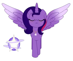 Size: 6288x5320 | Tagged: safe, artist:galaxynightyt, derpibooru import, oc, oc:galaxy night, unofficial characters only, alicorn, pony, absurd resolution, alicorn oc, base used, eyes closed, female, mare, simple background, solo, spread wings, transparent background, wings