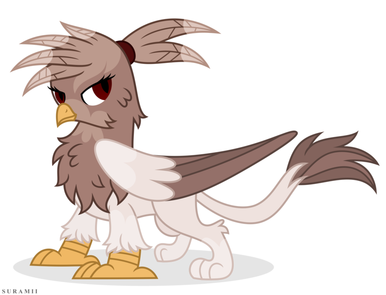 Size: 7854x6000 | Tagged: absurd resolution, artist:suramii, derpibooru import, female, griffon oc, oc, oc:gala goldenstone, safe, show accurate, simple background, solo, transparent background