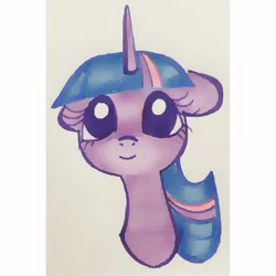 Size: 1621x1621 | Tagged: safe, artist:frootytoots, derpibooru import, twilight sparkle, pony, bust, cute, female, mare, solo