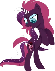 Size: 1024x1328 | Tagged: artist:babyroxasman, derpibooru import, lineless, oc, oc:garnet strike, safe, simple background, solo, transparent background, twinkle eyed pony, unofficial characters only, vector