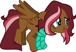 Size: 1795x1224 | Tagged: safe, artist:ponkus, derpibooru import, oc, oc:toastedwaffles, pegasus, pony, base used, blue eyes, clothes, cute, female, folded wings, mare, original base, scarf, show accurate, simple background, solo, transparent background