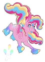 Size: 2600x3600 | Tagged: safe, artist:jackiebloom, derpibooru import, pinkie pie, earth pony, pony, colored fetlocks, female, high res, mare, open mouth, rainbow power, realistic horse legs, simple background, solo, swirly markings, transparent background, unshorn fetlocks