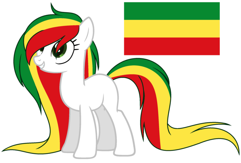 Size: 1024x693 | Tagged: safe, artist:cosmicwitchadopts, derpibooru import, ponified, earth pony, pony, ethiopia, female, mare, nation ponies, simple background, solo, transparent background