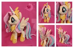 Size: 1024x666 | Tagged: safe, artist:legadema, derpibooru import, fluttershy, pegasus, pony, testing testing 1-2-3, clothes, cosplay, costume, female, irl, mare, photo, plushie, shylestia, spread wings, wings