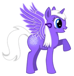 Size: 600x617 | Tagged: safe, artist:ssumppg, derpibooru import, oc, oc:sparkle fly, unofficial characters only, alicorn, alicorn oc, female, mare, simple background, solo, transparent background