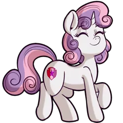 Size: 512x512 | Tagged: safe, artist:anibaruthecat, derpibooru import, sweetie belle, pony, unicorn, cute, cutie mark, diasweetes, explicit source, eyes closed, female, filly, simple background, smiling, solo, the cmc's cutie marks, transparent background