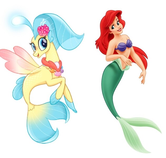 ariel disney crossover