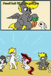 Size: 848x1264 | Tagged: safe, artist:pencil bolt, derpibooru import, oc, oc:pencil bolt, oc:polite gold pie, pony, rabbit, diamond