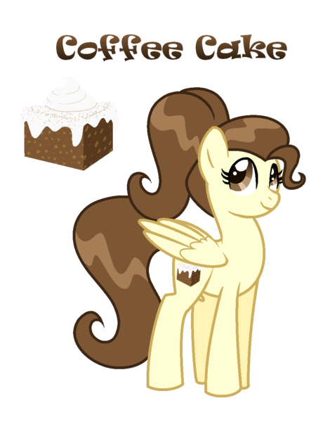 Size: 959x1252 | Tagged: safe, artist:andy-hazards, derpibooru import, pound cake, oc, oc:coffee cake, pegasus, pony, base used, older, older pound cake, ponytail, simple background, solo, trans girl, transgender, transparent background