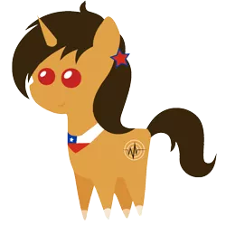 Size: 1080x1080 | Tagged: safe, artist:archooves, derpibooru import, oc, oc:chilenia, ponified, pony, chile, nation ponies, pointy ponies, simple background, spanish, transparent background, vector