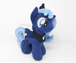 Size: 1000x828 | Tagged: safe, artist:hipsterowlet, derpibooru import, princess luna, alicorn, pony, female, filly, filly luna, irl, jewelry, mare, photo, plushie, regalia, younger