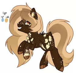Size: 2776x2661 | Tagged: safe, artist:owl-clockwork, derpibooru import, oc, oc:time keeper, unofficial characters only, earth pony, pony, chest fluff, coat markings, colored hooves, female, long mane, long tail, mare, offspring, parent:derpy hooves, parent:doctor whooves, parents:doctorderpy, simple background, solo, unshorn fetlocks, white background