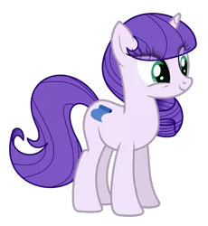 Size: 1024x1112 | Tagged: safe, artist:crystalponyart7669, derpibooru import, oc, oc:fashionable line, pony, unicorn, female, magical lesbian spawn, mare, offspring, parent:rarity, parent:suri polomare, parents:surity, simple background, solo, transparent background