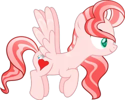 Size: 8233x6572 | Tagged: safe, artist:babyroxasman, derpibooru import, oc, oc:lovey dovey, unofficial characters only, crystal pony, pegasus, pony, absurd resolution, female, flying, mare, simple background, solo, transparent background, vector