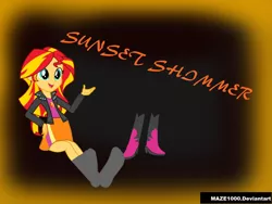 Size: 2000x1500 | Tagged: suggestive, artist:maze1000, derpibooru import, sunset shimmer, equestria girls, clothes, feet, fetish, foot fetish, sock fetish, socks