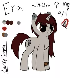 Size: 500x500 | Tagged: safe, artist:lucky dragon, derpibooru import, oc, oc:era, unofficial characters only, unicorn, female, magic, mare, reference sheet, watch