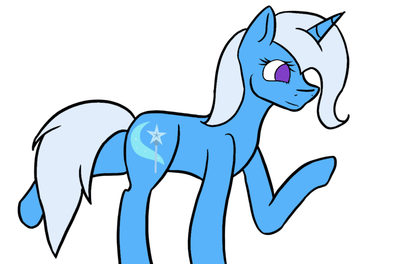 Size: 1200x800 | Tagged: safe, artist:icey-wicey-1517, artist:kittynightsky, color edit, derpibooru import, edit, trixie, pony, unicorn, collaboration, colored, female, mare, simple background, solo, transparent background