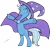 Size: 4640x4328 | Tagged: safe, artist:dsonic720, artist:icey-wicey-1517, color edit, derpibooru import, edit, trixie, pony, unicorn, absurd resolution, bipedal, cape, clothes, colored, cute, diatrixes, eyes closed, female, hat, mare, open mouth, signature, simple background, solo, transparent background, trixie's cape, trixie's hat, vector