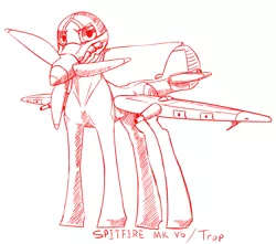 Size: 1097x969 | Tagged: safe, artist:tracerpainter, derpibooru import, original species, plane pony, pony, plane