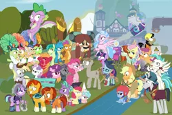 Size: 1312x875 | Tagged: safe, artist:dm29, derpibooru import, apple bloom, apple rose, applejack, auntie applesauce, big macintosh, chancellor neighsay, cozy glow, crackle cosette, derpy hooves, firelight, fluttershy, gallus, goldie delicious, granny smith, jack hammer, maud pie, mudbriar, ocellus, pinkie pie, princess celestia, rainbow dash, sandbar, scootaloo, silverstream, smolder, spike, starlight glimmer, stellar flare, sugar belle, sunburst, sweetie belle, terramar, trixie, twilight sparkle, twilight sparkle (alicorn), yona, alicorn, changedling, changeling, classical hippogriff, dragon, earth pony, gryphon, hippogriff, pegasus, pony, seapony (g4), unicorn, yak, fake it 'til you make it, grannies gone wild, horse play, marks for effort, molt down, non-compete clause, school daze, surf and/or turf, the break up breakdown, the maud couple, the mean 6, the parent map, yakity-sax, alternate hairstyle, apple shed, bipedal, bow, camera, cardboard maud, chair, chocolate, classroom, clothes, cloven hooves, construction pony, cosplay, costume, cowboy hat, cutie mark, cutie mark crusaders, director spike, director's chair, disguised changeling, dragoness, edgelight glimmer, eea rulebook, empathy cocoa, eyes on the prize, female, filly, fishing rod, fluttergoth, food, geode, glimmer goth, gold horseshoe gals, hair bow, hat, helmet, hipstershy, hot chocolate, i mean i see, it's not a phase, it's not a phase mom it's who i am, jewelry, kickline, leaking, levitation, magic, male, mare, maudbriar, monkey swings, necklace, rocket, school of friendship, seaponified, seapony scootaloo, severeshy, shipping, showgirl, shylestia, species swap, stallion, sticks, straight, student six, swimming, teenager, telekinesis, the cmc's cutie marks, the meme continues, the story so far of season 8, this isn't even my final form, toy interpretation, trixie's rocket, vine, wagon, wall of tags, winged spike, yovidaphone