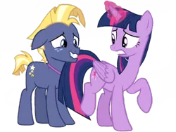Size: 2048x1536 | Tagged: safe, derpibooru import, edit, edited screencap, editor:lonely fanboy48, screencap, star tracker, twilight sparkle, twilight sparkle (alicorn), alicorn, once upon a zeppelin, background removed, magic, not a vector, simple background, transparent background, twitracker
