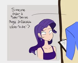 Size: 1280x1041 | Tagged: artist:drawbauchery, artist:lordsauronthegreat, colored, color edit, derpibooru import, edit, female, human, humanized, rarity, safe