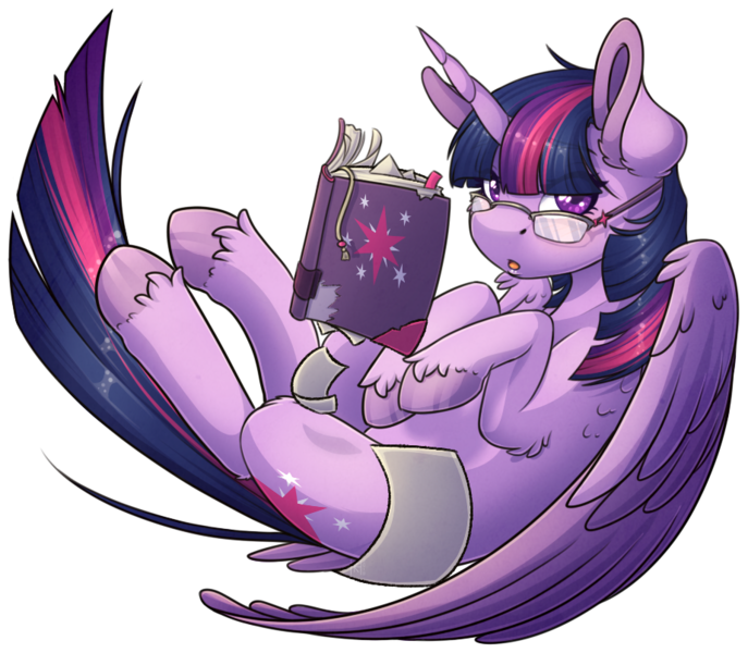 Size: 922x805 | Tagged: safe, artist:ak4neh, derpibooru import, twilight sparkle, twilight sparkle (alicorn), alicorn, pony, book, female, glasses, mare, reading, simple background, solo, transparent background