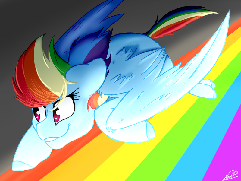 Size: 1024x768 | Tagged: safe, artist:mapleiciousmlp, derpibooru import, rainbow dash, pegasus, pony, female, mare, solo