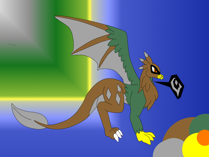 Size: 2560x1920 | Tagged: safe, artist:pd123sonic, derpibooru import, oc, oc:boris, unofficial characters only, dragon, dragriff, gryphon, hybrid, abstract background, reference sheet, solo, spread wings, wings