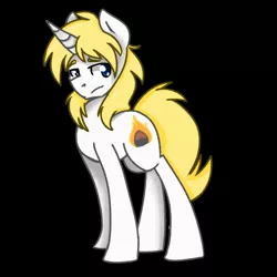 Size: 1280x1280 | Tagged: safe, artist:klayoh, derpibooru import, oc, oc:badger, unofficial characters only, pony, unicorn, black background, looking at you, male, simple background, solo, stallion