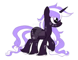 Size: 1024x788 | Tagged: safe, artist:magicdarkart, derpibooru import, oc, alicorn, pony, deviantart watermark, female, mare, simple background, solo, transparent background, watermark