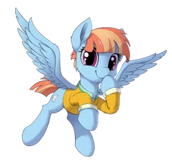 Size: 1272x1231 | Tagged: safe, artist:draconidsmxz, derpibooru import, windy whistles, pegasus, pony, parental glideance, clothes, cute, female, looking at you, mare, simple background, smiling, solo, transparent background, windybetes